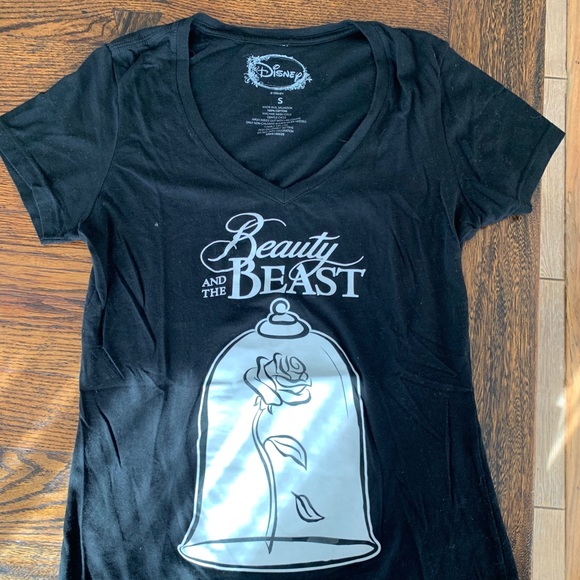 Glow-in-the-Dark Beauty & the Beast V-Neck - Picture 1 of 3